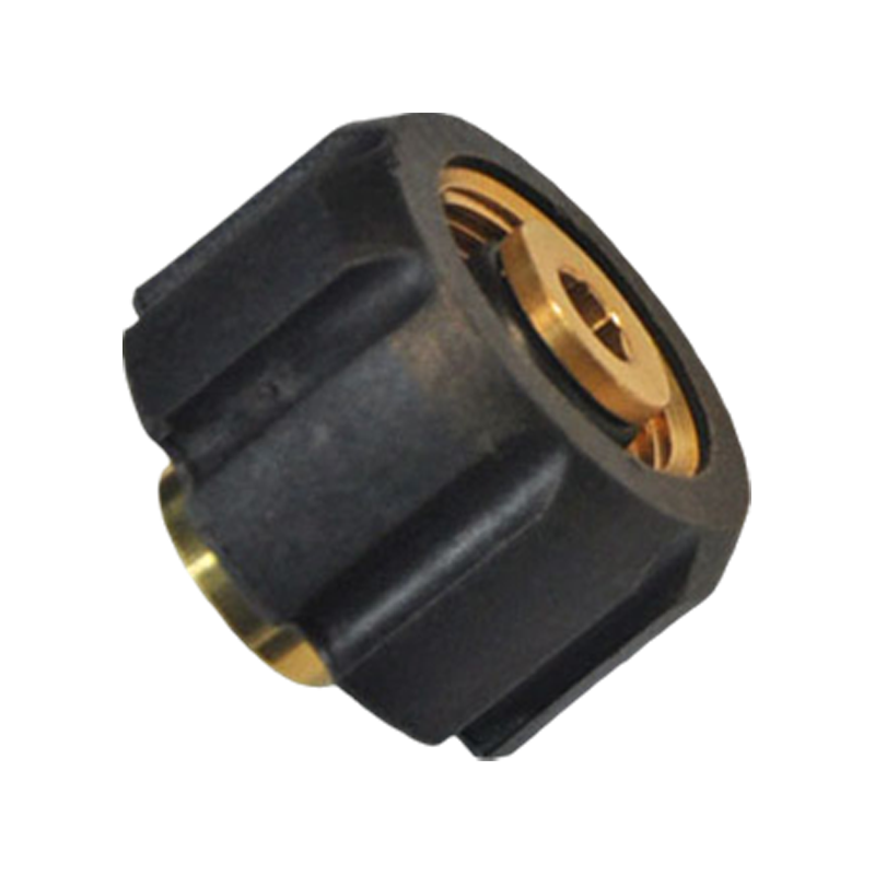Nickel-Plated Brass M22 High Pressure Screw Connector