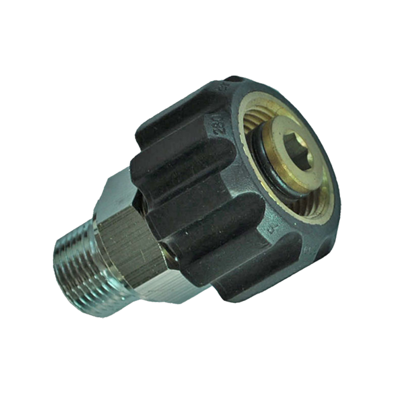 Brass Nickel Plated M22 Spiral Joint