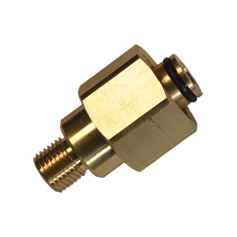 Brass Quick-Twist Swivel Connector
