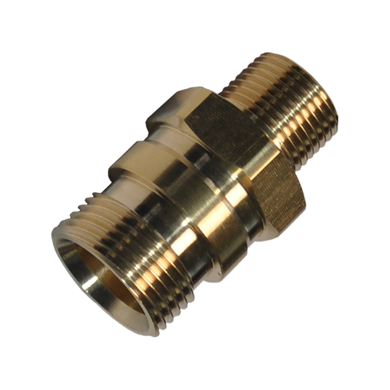 Quick Twist Lock Brass Threaded Joint