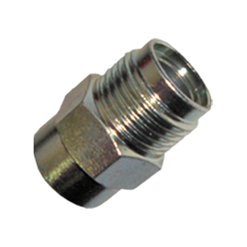 G1/2' External Thread Brass Nickel Plated Screw Connector