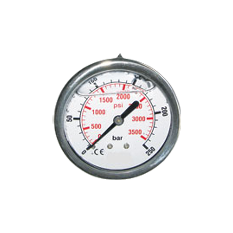 Back Entry without Liquid Filled Pressure Gauges