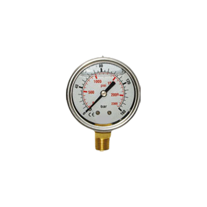 Bottom Entry Liquid Filled Pressure Gauges