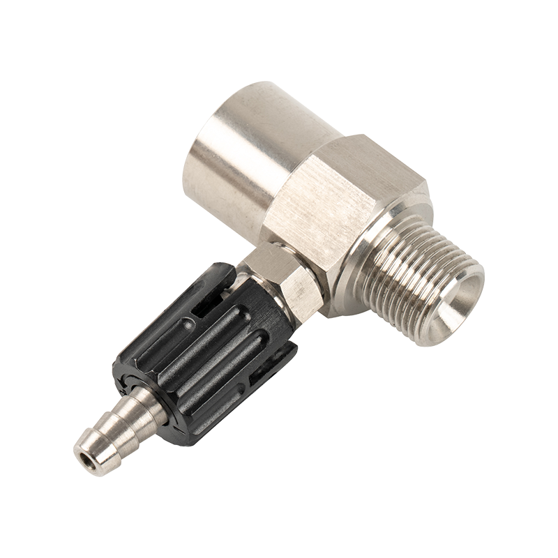 S.S. Adjustable Chemical Injector F-M Connecting